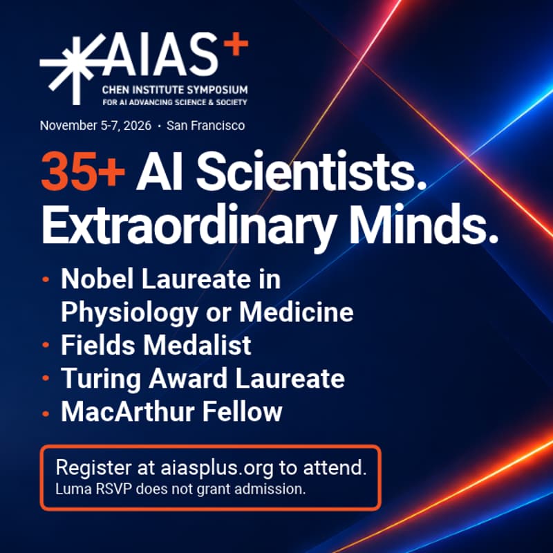 Cover Image for AIAS+ 2026 — AI for Scientific Discovery