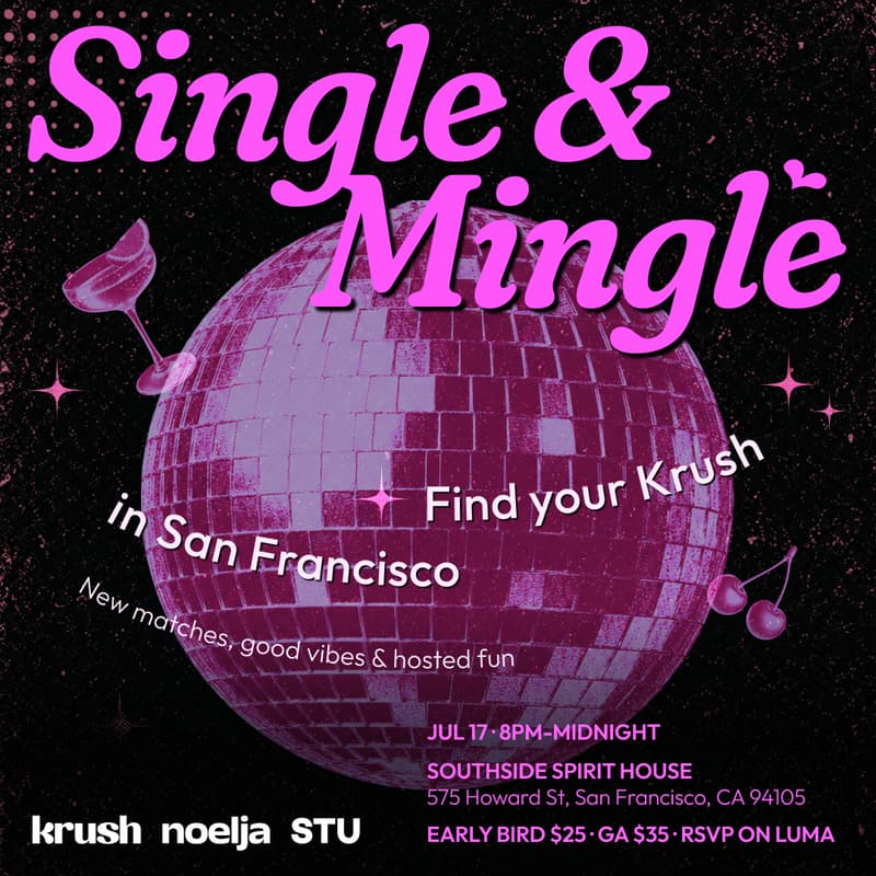 Cover Image for Single & Mingle: Find Your Krush💘