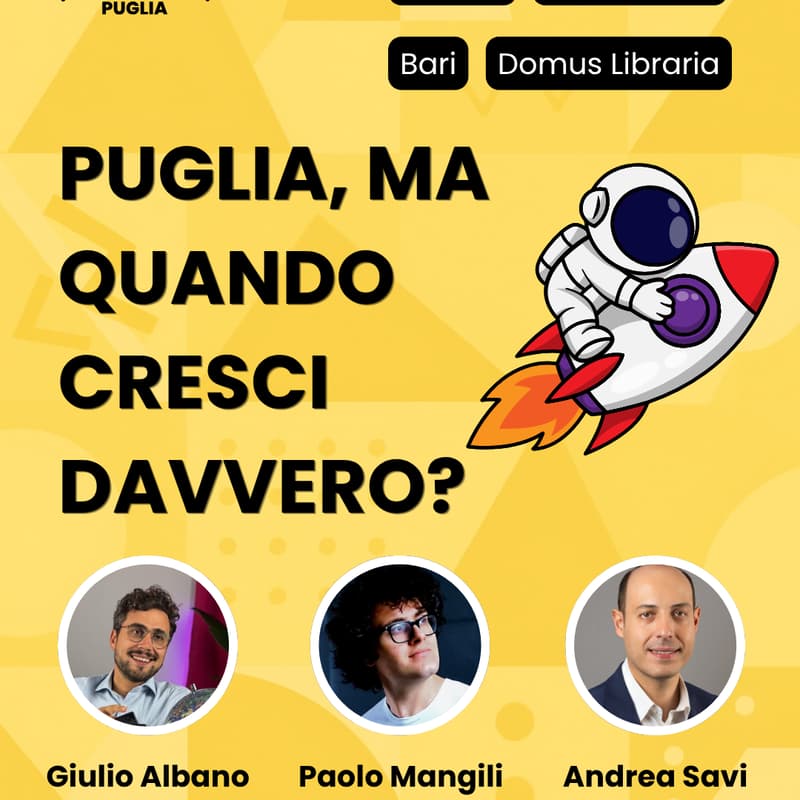 Cover Image for Puglia, ma quando cresci davvero?