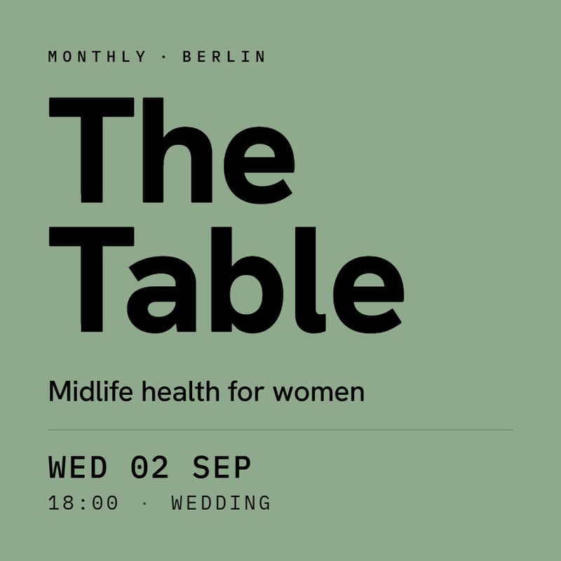 Cover Image for The Table. Midlife Health for Women.