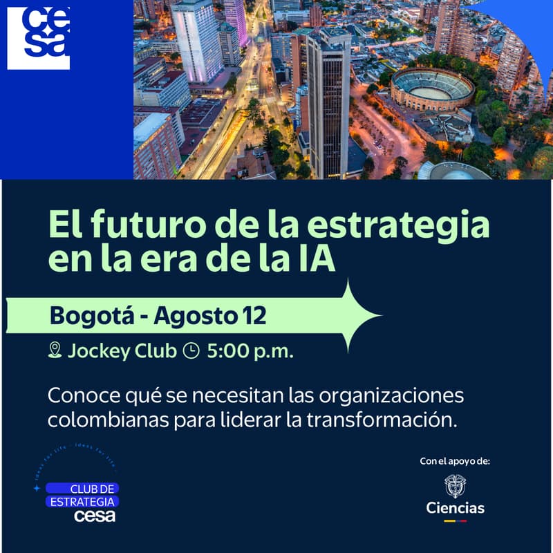 Cover Image for El futuro de la estrategia en la era de la IA - Bogotá
