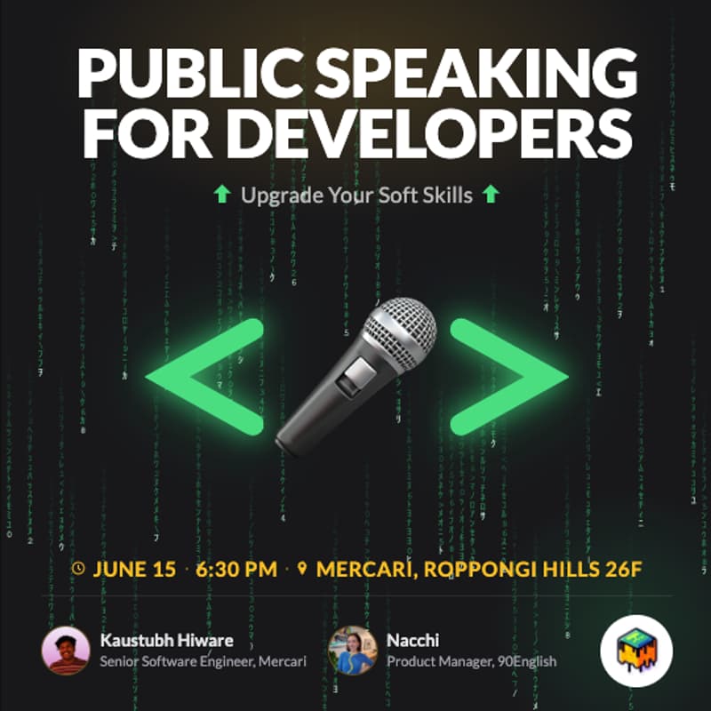Cover Image for Public Speaking for Developers