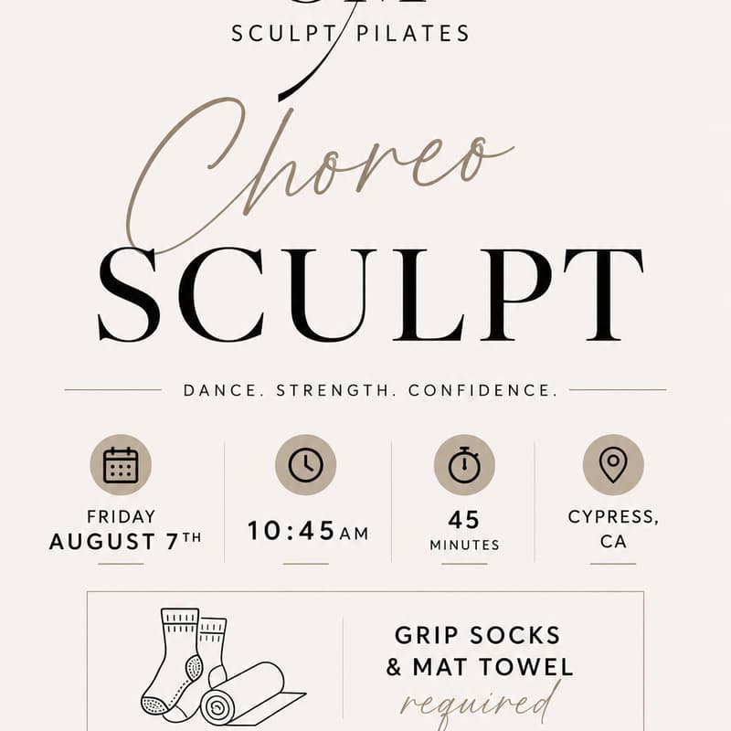Cover Image for Choreo Sculpt @ OM