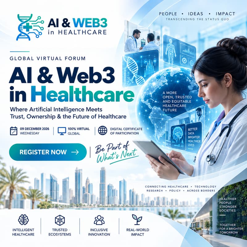 Cover Image for AI & Web3 in Healthcare - Global Virtual Forum