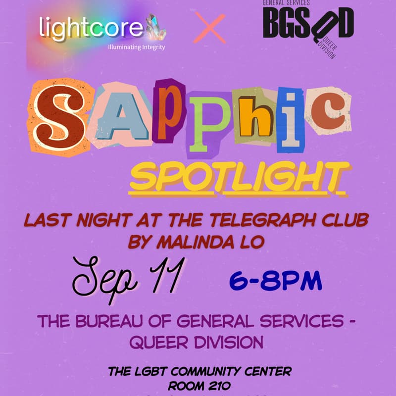 Cover Image for Sapphic Spotlight