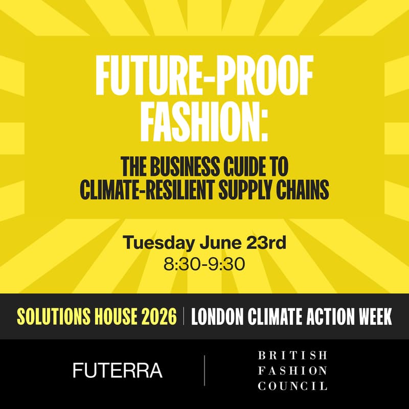 Cover Image for Future-Proof Fashion: The Business Guide to Climate-Resilient Supply Chains