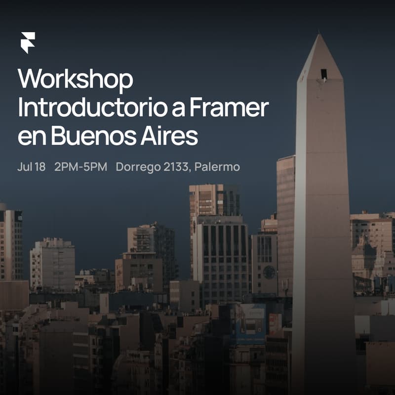 Cover Image for Framer BA Intro Workshop