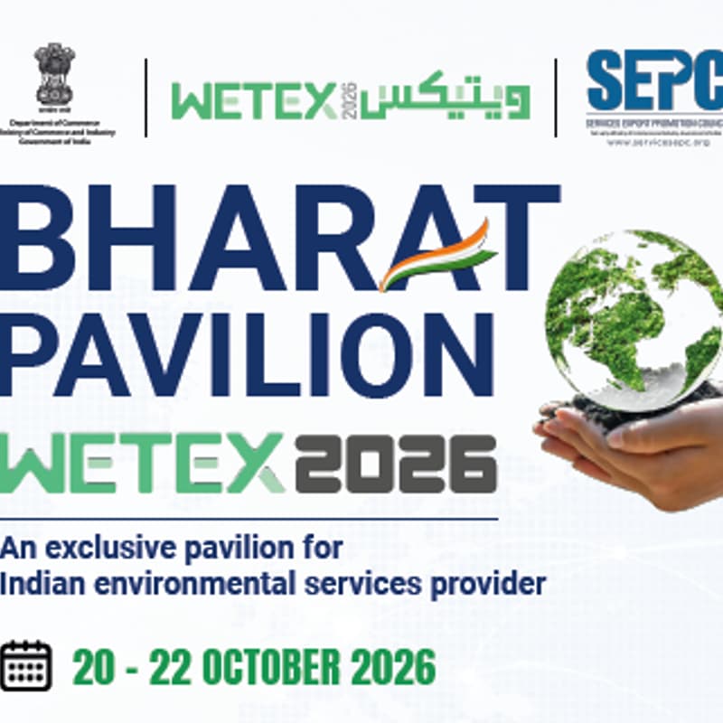 Cover Image for BHARAT PAVILION at WETEX 2026