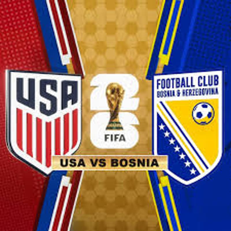 Cover Image for The Hoybys and Goldens Present: Win or Go Home - USA vs Bosnia Watch Party @ Bowstring