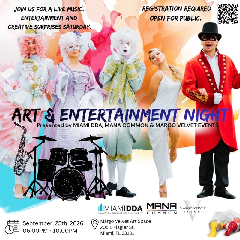 Cover Image for Art & Entertainment Night at MV Art Space