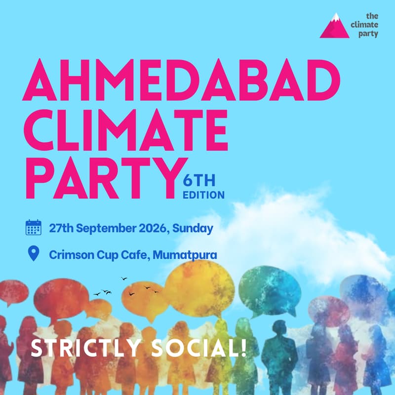 Cover Image for Ahmedabad Climate Party | Strictly social!