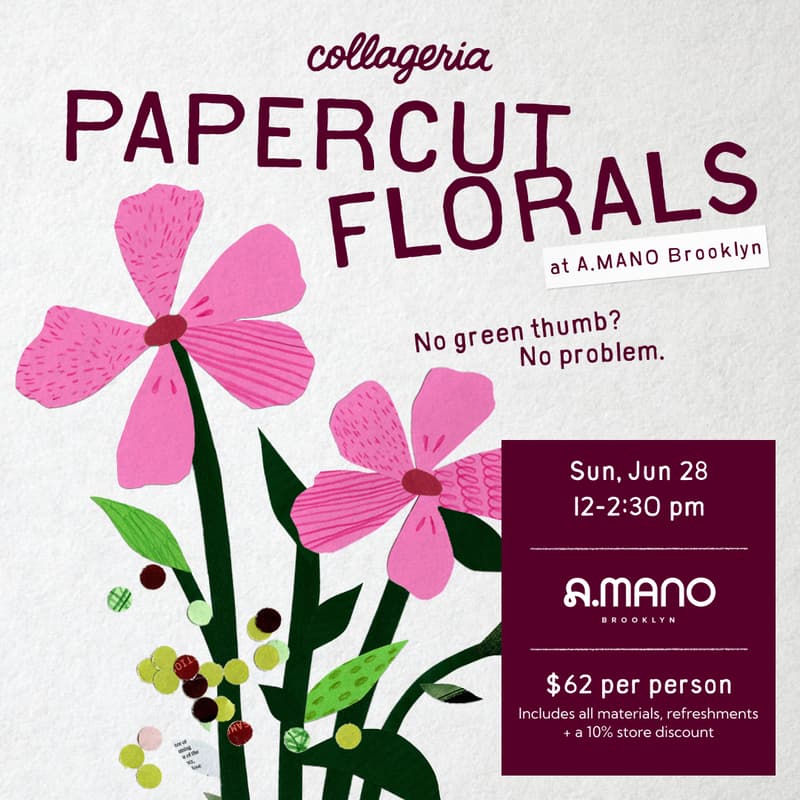 Cover Image for Papercut Florals with Collageria