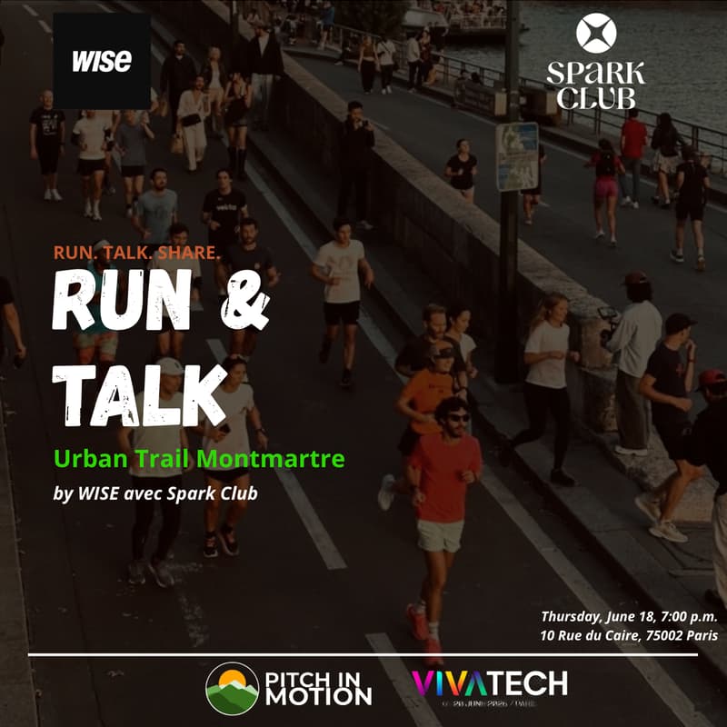 Cover Image for VivaTech Run & Talk #4 WISE Urban Trail Montmartre