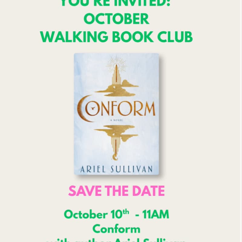 Cover Image for NYC Walking Book Club with Ariel Sullivan