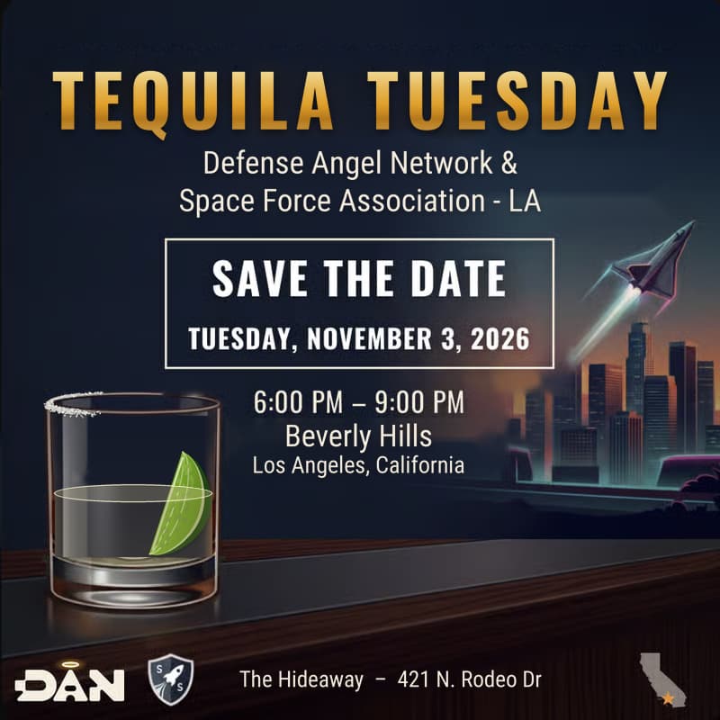Cover Image for Save the Date: Tequila Tuesday — LA Space & Defense Happy Hour
