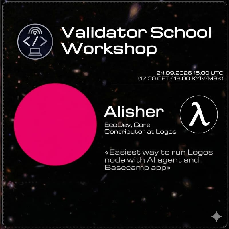 Cover Image for The easiest way to launch a Logos node with AI agent
