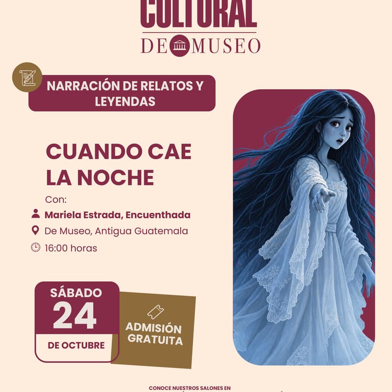 Cover Image for Narración de relatos y leyendas: Cuando cae la noche…