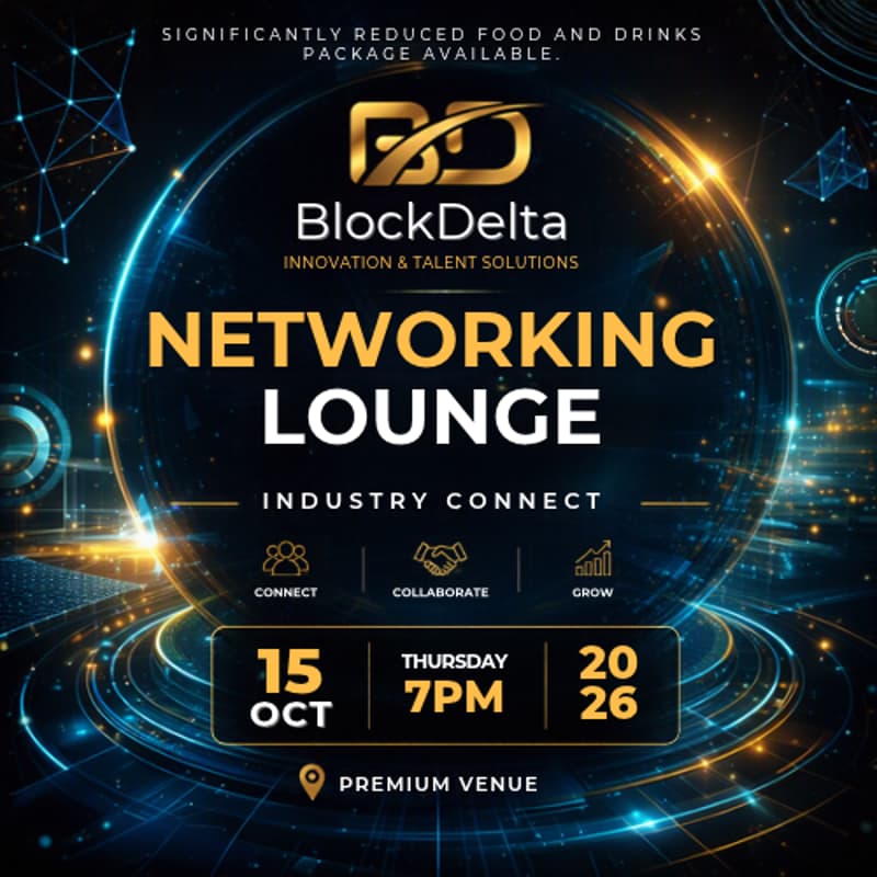 Cover Image for BlockDelta Networking Lounge - Industry Connect