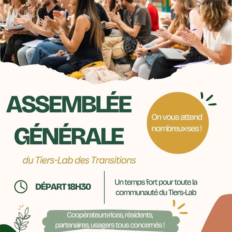 Cover Image for 🌱 Assemblée Générale du Tiers-Lab des Transitions