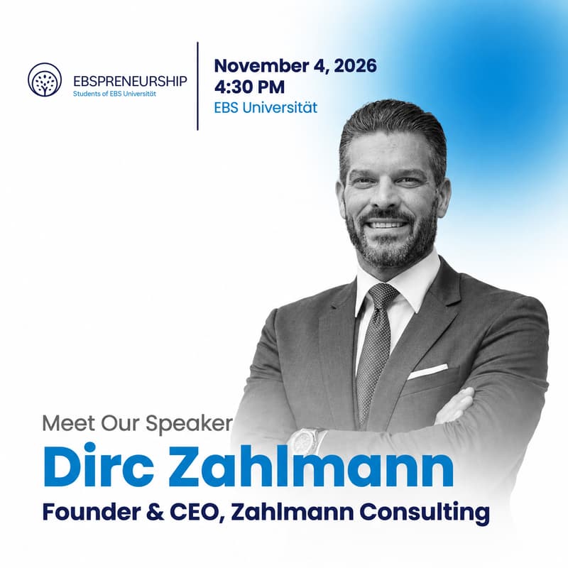 Cover Image for EBSpreneurship x Dirc Zahlmann