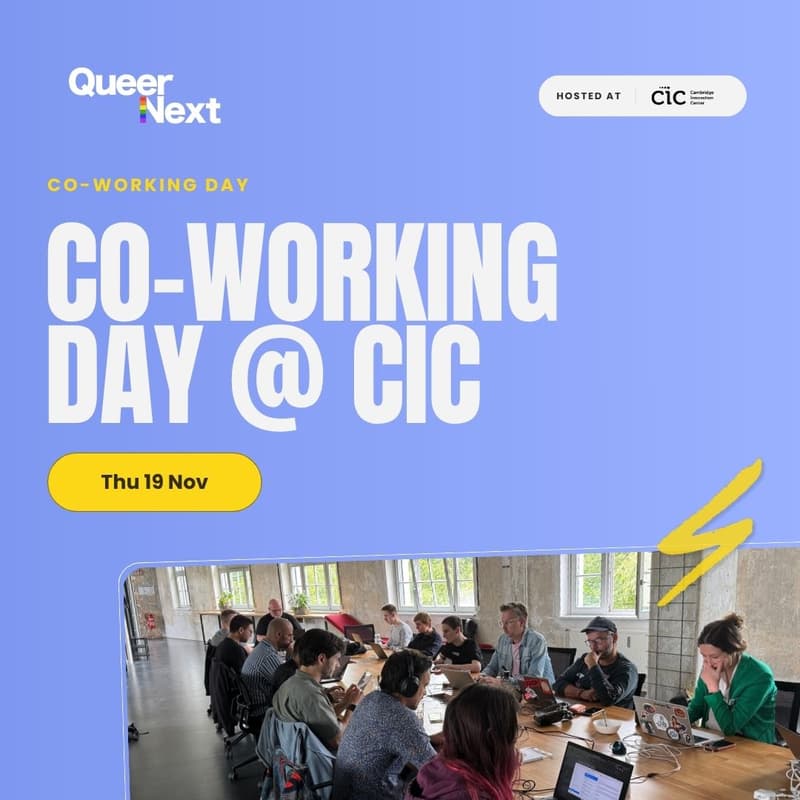 Cover Image for QueerNext Co-Working Day @ CIC 🌈