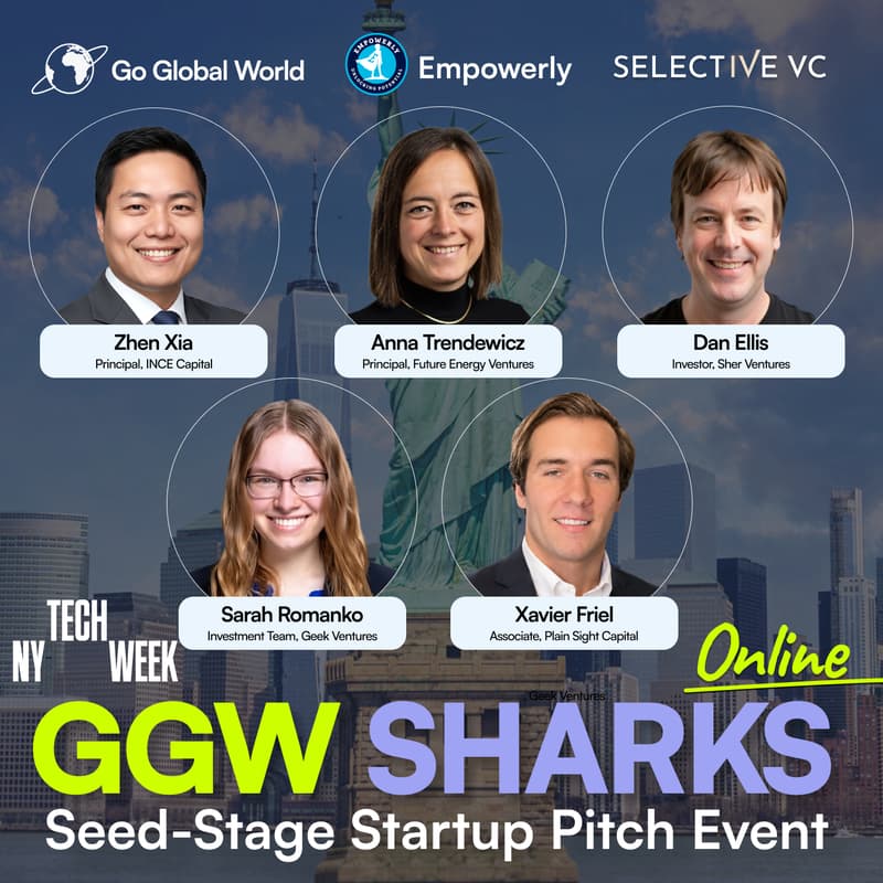 Cover Image for GGW Sharks. Startup Pitch & Networking - #NYTechWeek