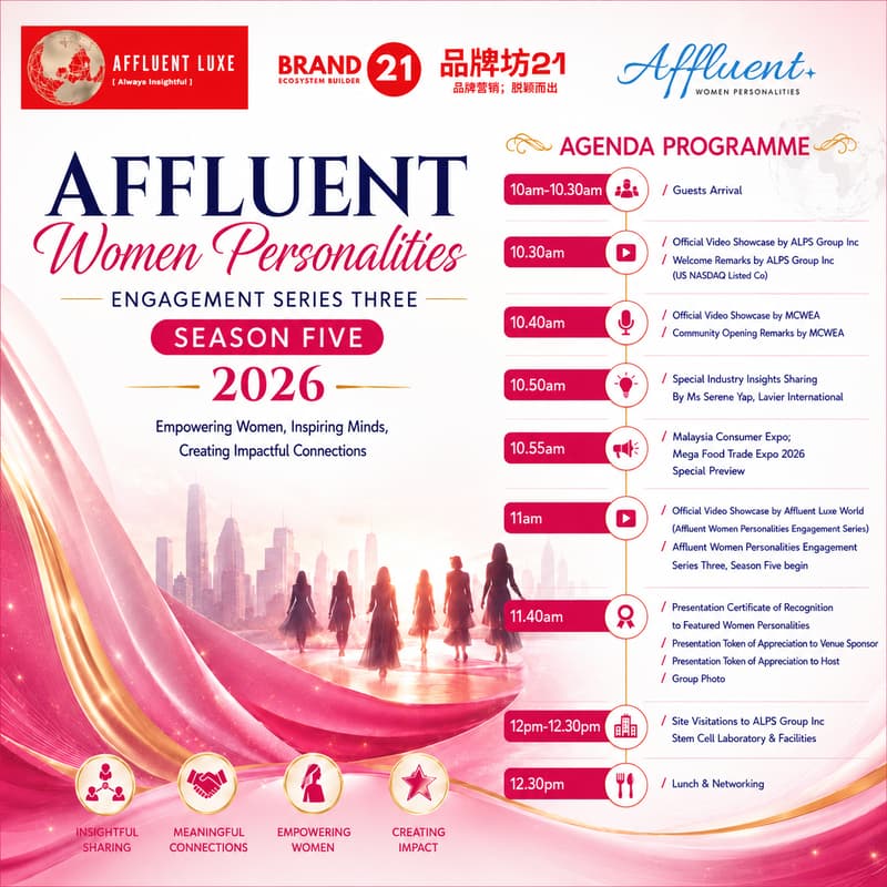 Cover Image for Affluent Women Personalities Engagement Series Three, Season Five 2026