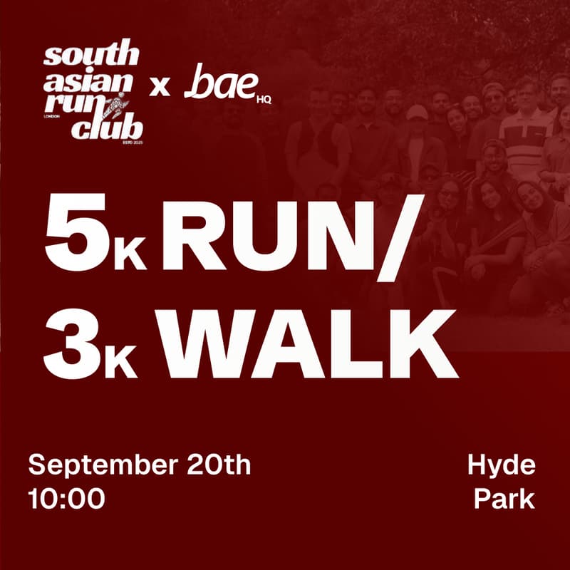 Cover Image for 3k Walk & 5k Run | SARC | Bae HQ