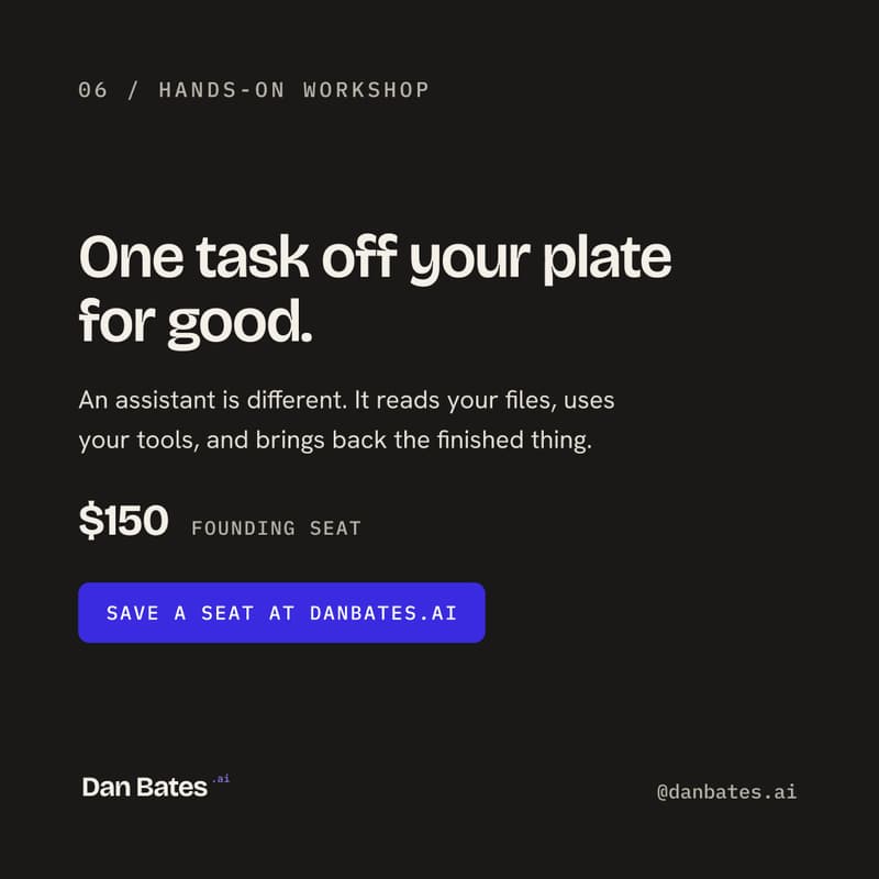 Cover Image for Set Up Your First Working AI Assistant