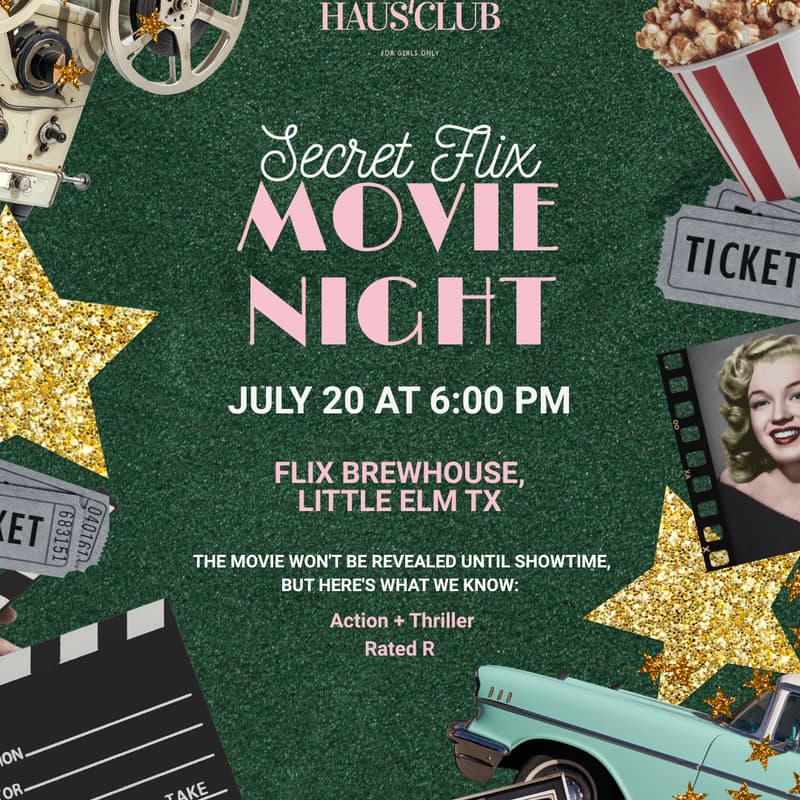 Cover Image for π¬ Secret Flix Movie Night