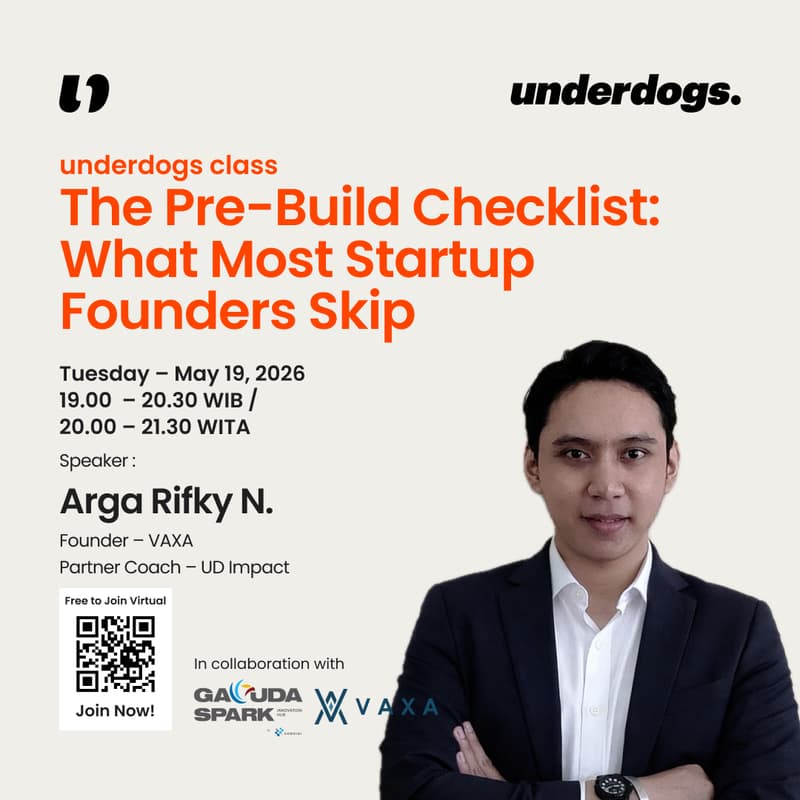 Cover Image for underdogs class: The Pre-Build Checklist