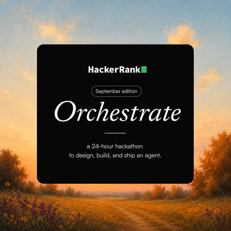 Cover Image for HackerRank Orchestrate: September Edition