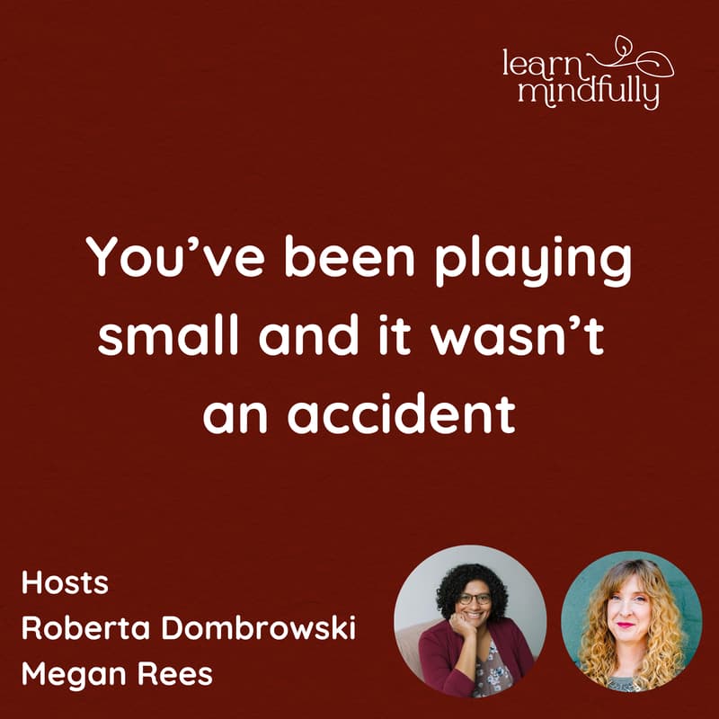 Cover Image for You’ve been playing small and it wasn’t an accident