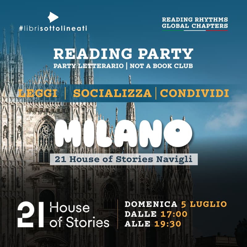 Cover Image for Reading Party Milano: domenica 05 luglio