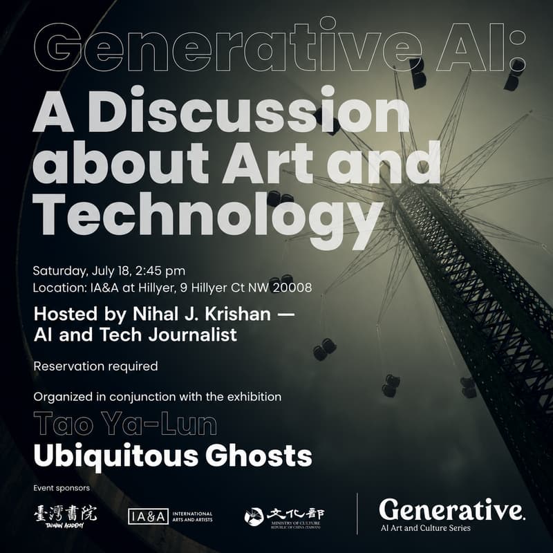 Cover Image for Generative Ai: a discussion about Art and Technology at Hillyer Art Space