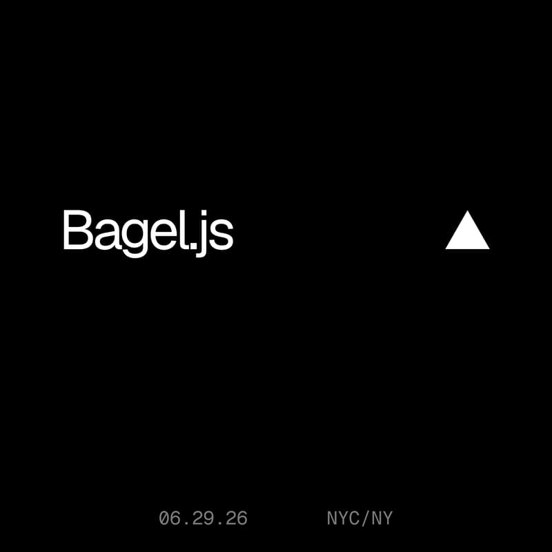 Cover Image for Bagel.js: Next.js Meetup