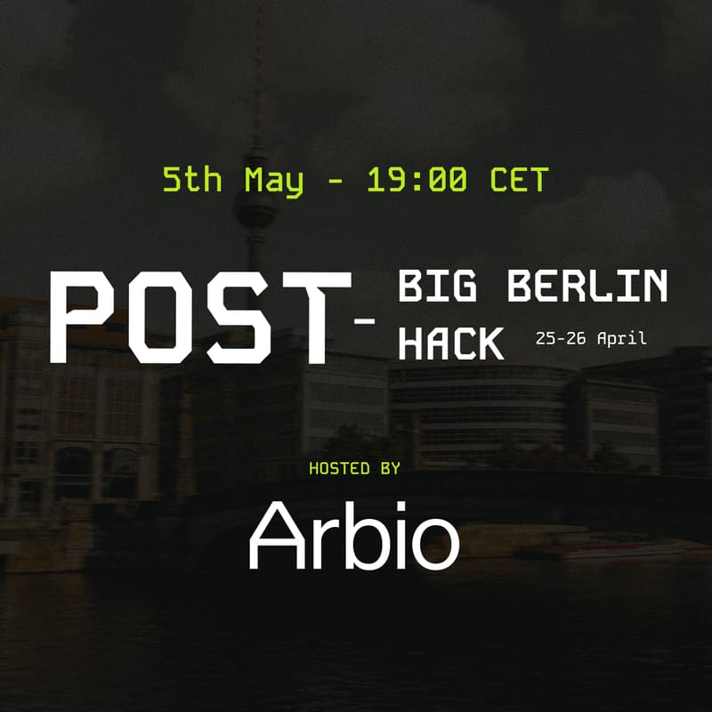 Cover Image for Post-Big Berlin Hack 🚀 Showcase and Vibes