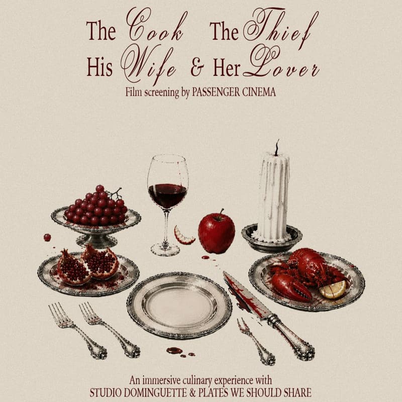 Cover Image for A Cinematic Feast: The Cook, the Thief, His Wife & Her Lover