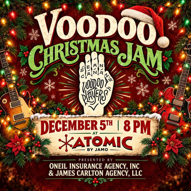 Cover Image for O'Neil & Carlton Present 4th Annual Voodoo Christmas Jam