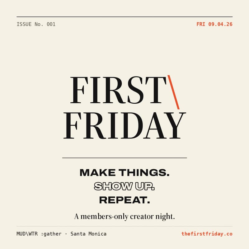 Cover Image for FIRST\FRIDAY: NEW BEGINNINGS