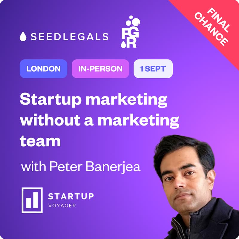 Cover Image for Startup marketing without a marketing team