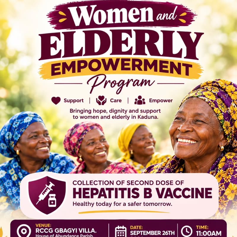 Cover Image for Logos Circle Kaduna: Women And Elderly Empowerment Initiative