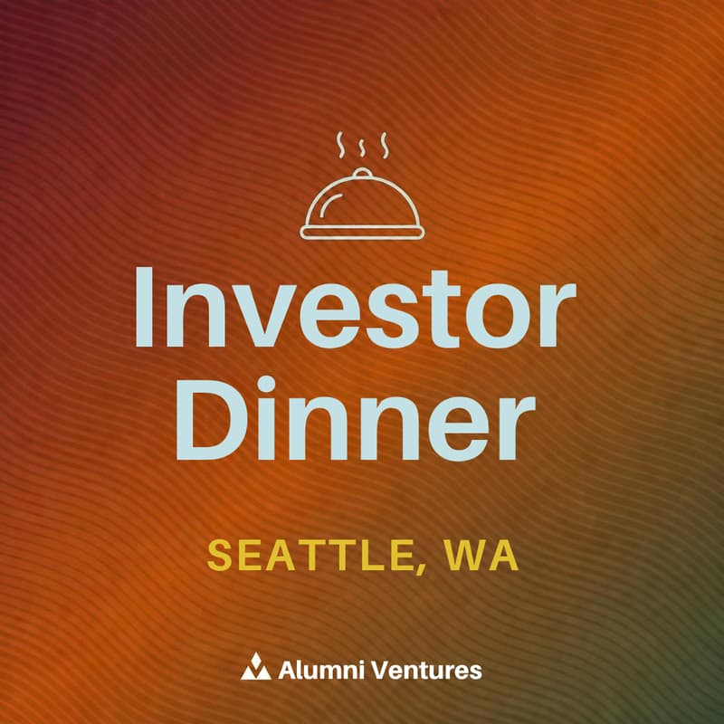 Cover Image for Alumni Ventures Investor Dinner: Strawberry Creek Ventures & Deep Tech Fund