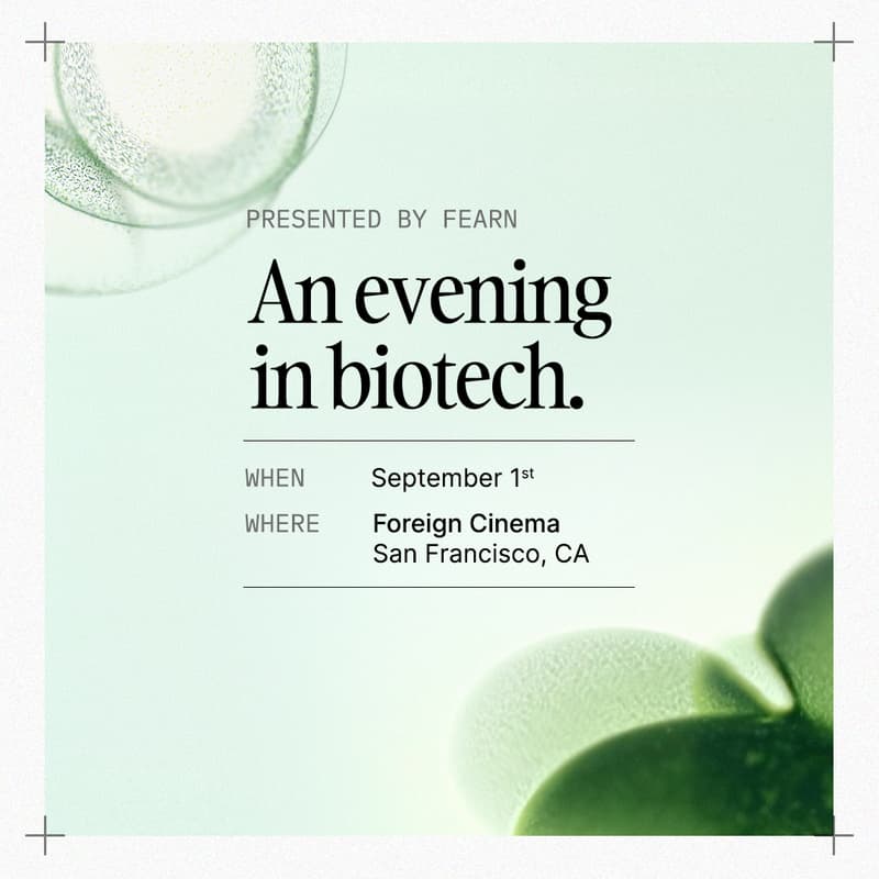 Cover Image for An evening in biotech: Presented by Fearn