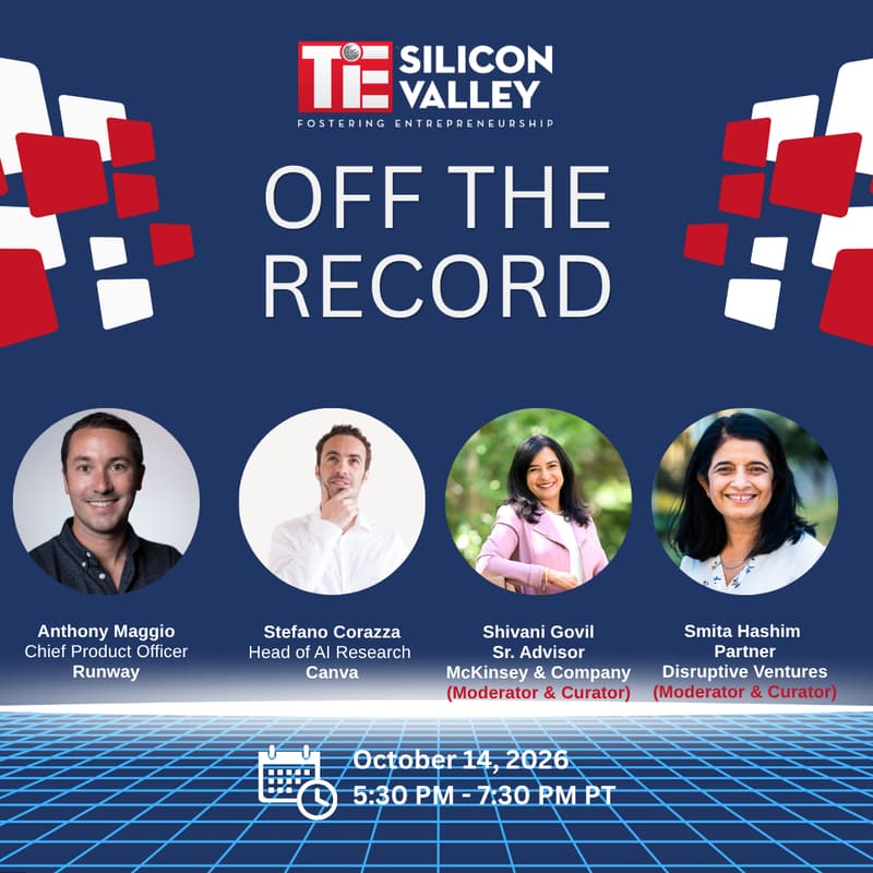 Cover Image for October's Off the Record: Firsthand conversations for entrepreneurs navigating the changes in AI