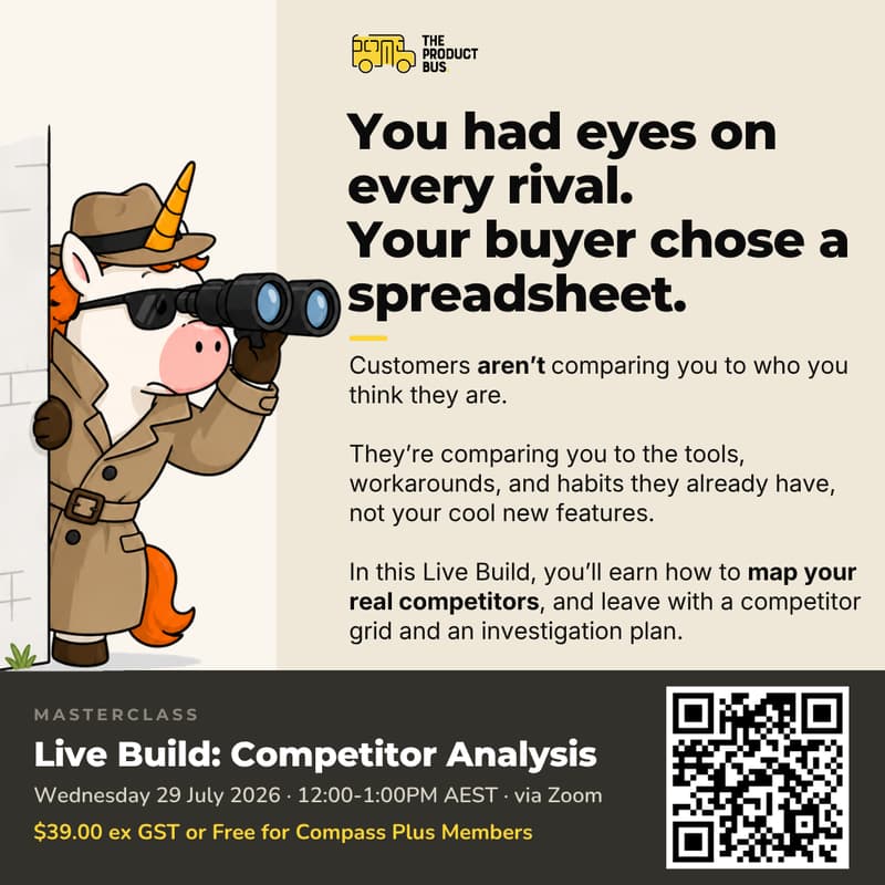 Cover Image for Live Build: Competitive Analysis for Early Startups