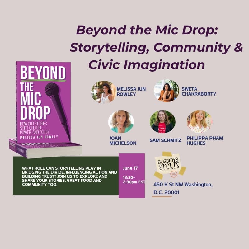 Cover Image for Beyond the Mic Drop: Storytelling, Community, and Civic Imagination