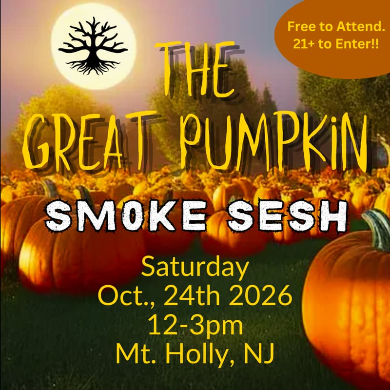 Cover Image for The Great Pumpkin Smoke Sesh & Craft Market 🎃💨