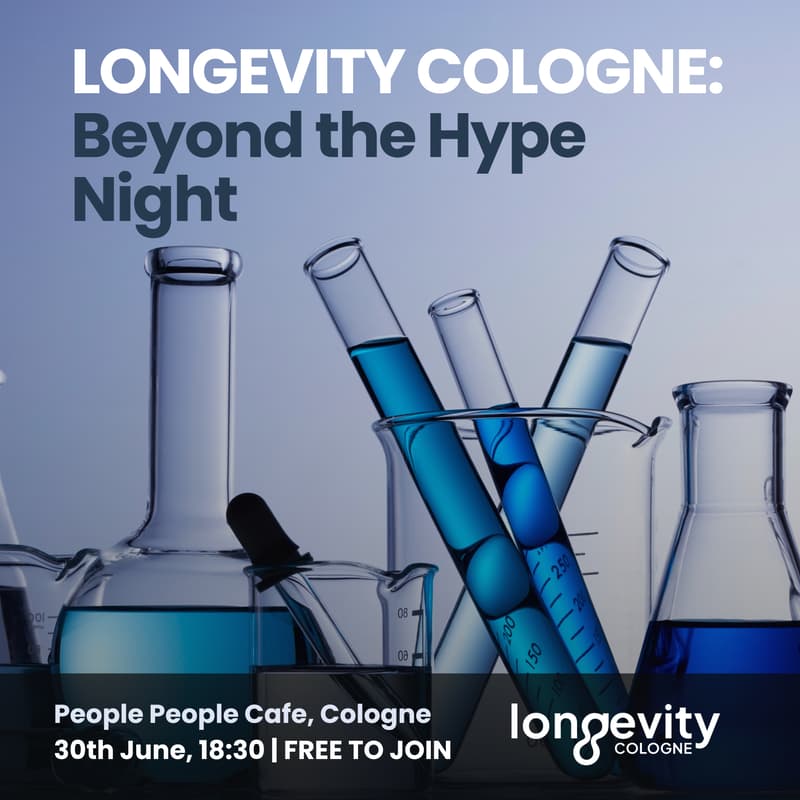 Cover Image for LONGEVITY COLOGNE: Beyond the Hype Night