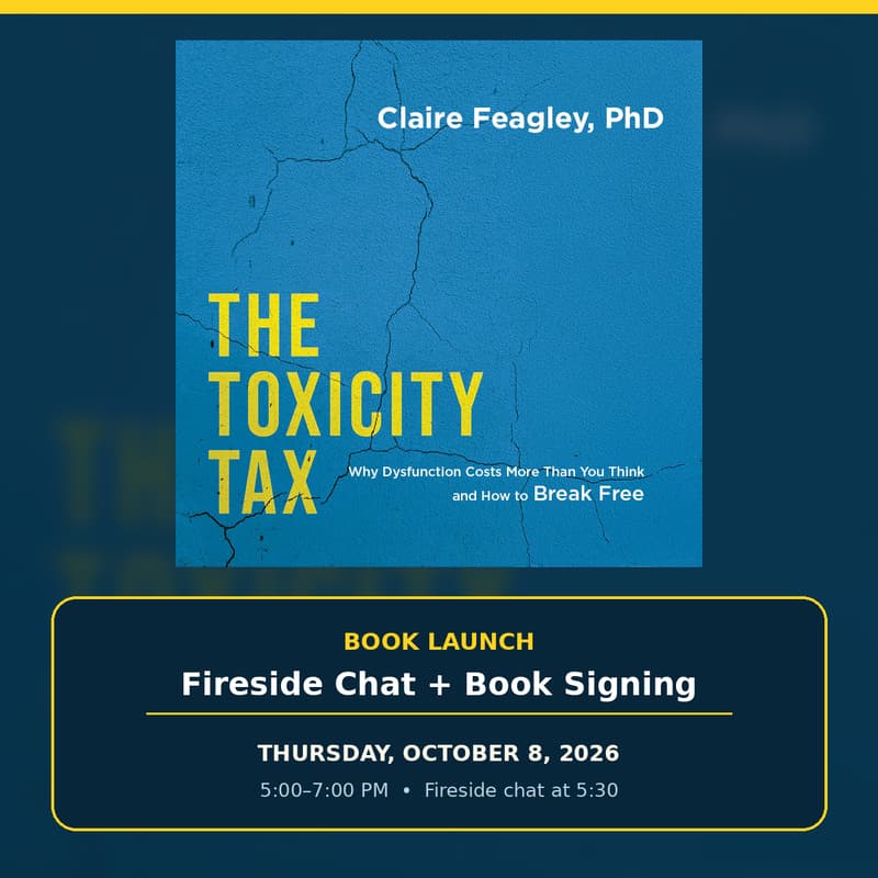 Cover Image for The Toxicity Tax Book Launch and Signing Event